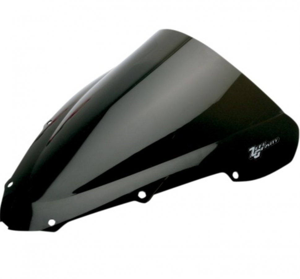 Ветровое стекло Zero Gravity 16-404-19 Double Bubble для мотоциклов Honda CBR 600 F-4i 01-06, черное