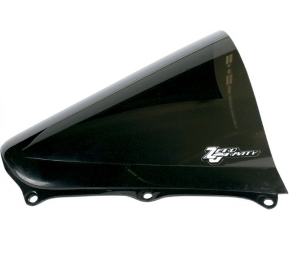 Ветровое стекло Zero Gravity 16-406-19 Double Bubble для мотоциклов Honda CBR 600RR 05-06, черное