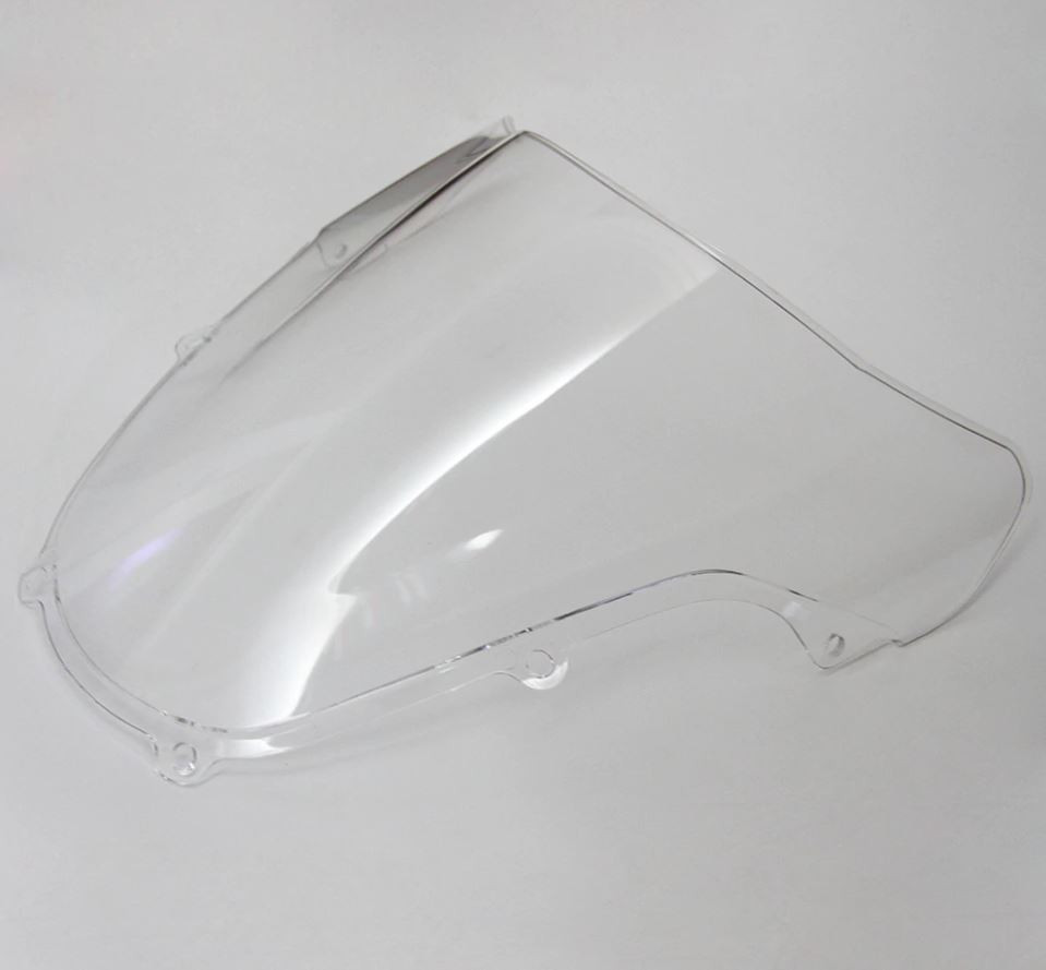 Ветровое стекло LBA для Suzuki GSX-R600/750 01-03 GSX-R1000 01-02 DoubleBubble Прозрачное