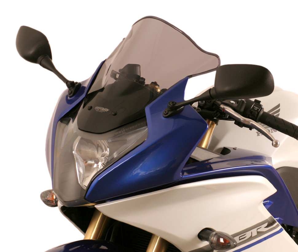 MRA Ветровое стекло для CBR600F (PC41) 2011-2014 Racing R, цвет Серый