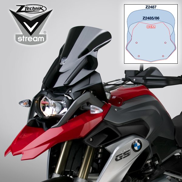 ZTechnik Ветровое стекло R1200GS(39.3см) 95% Z2485