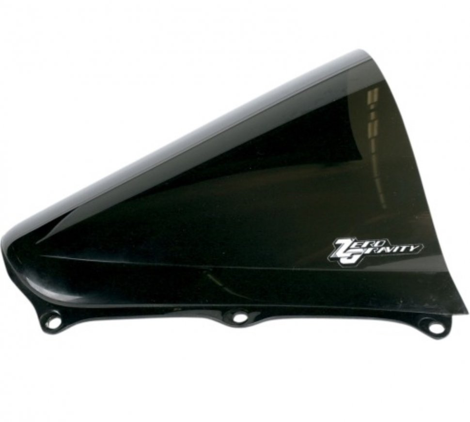 Ветровое стекло Zero Gravity 16-406-19 Double Bubble для мотоциклов Honda CBR 600RR 05-06, черное