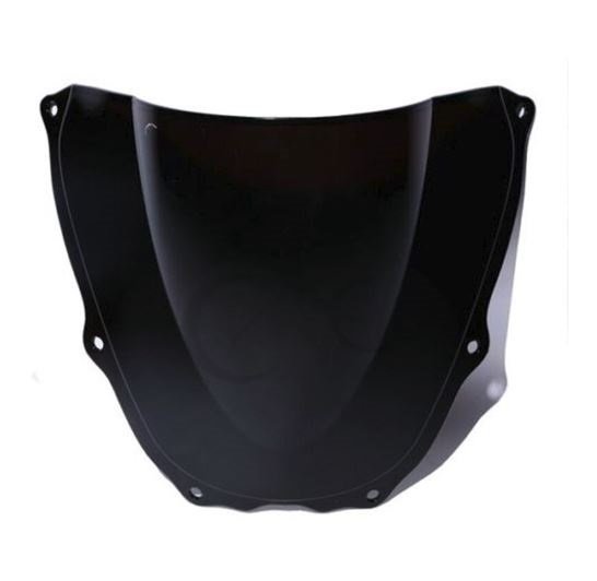 Ветровое стекло LBA для Honda VTR1000 SP1/SP2 00-06 DoubleBubble Черное