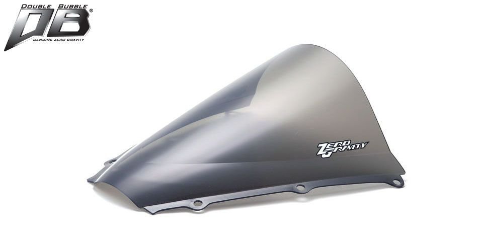 Ветровое стекло Zero Gravity 16-405-02 Double Bubble для мотоциклов Honda CBR 600RR 03-04, затемненное