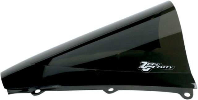 Ветровое стекло Zero Gravity 16-405-19 Double Bubble для мотоциклов Honda CBR 600RR 03-04, черное