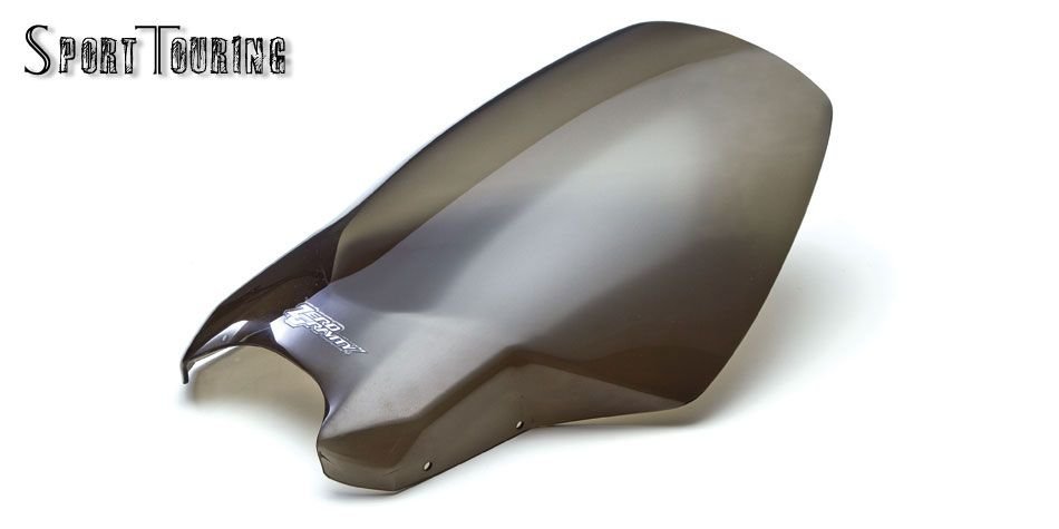 Zero Gravity 23-212-02 Ветровое стекло Sport Touring для Kawasaki Versys 10-14, затемненное