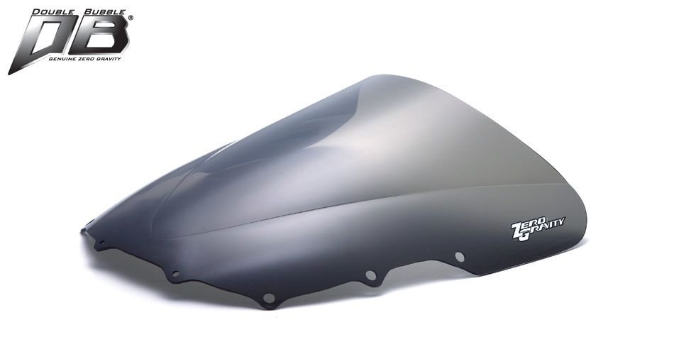 Ветровое стекло Zero Gravity 16-241-02 Double Bubble для мотоциклов Kawasaki ZZR 600 93-04, затемненное