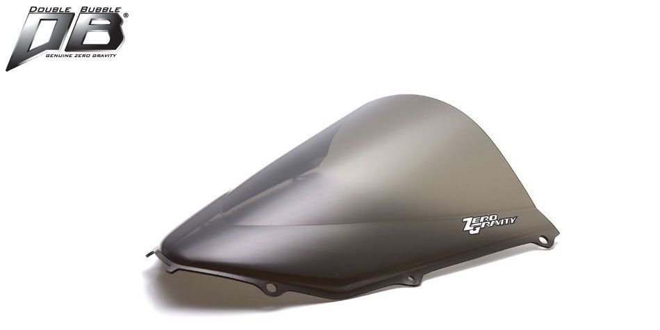 Ветровое стекло Zero Gravity 16-261-02 Double Bubble для мотоциклов Kawasaki ZX-10R 04-05, затемненное
