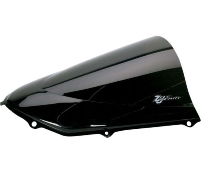 Ветровое стекло Zero Gravity 16-261-19 Double Bubble для мотоциклов Kawasaki ZX-10R 04-05, черное