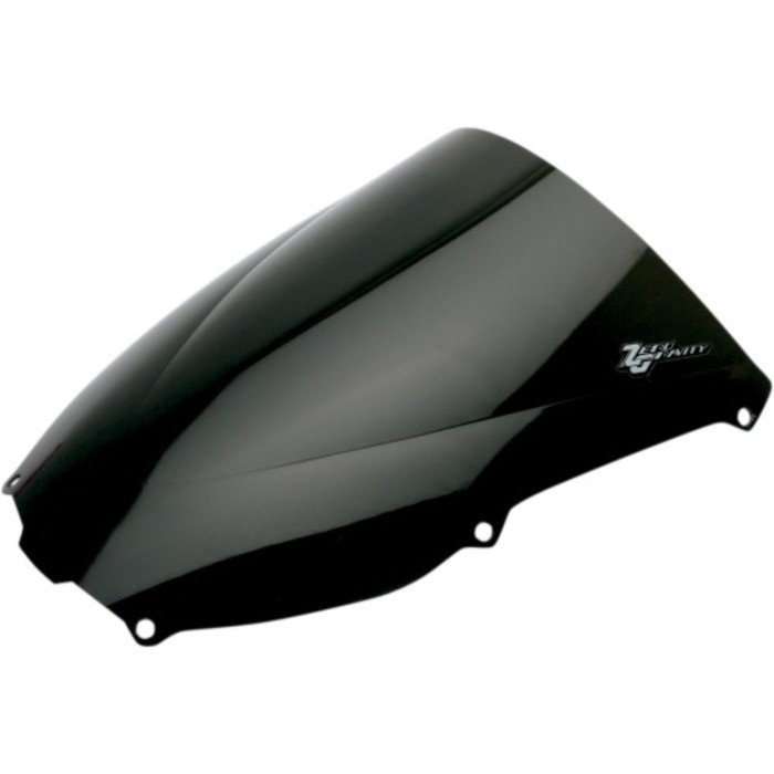 Ветровое стекло Zero Gravity 16-244-19 Double Bubble для мотоциклов Kawasaki ZX-6R 00-02/ ZZR600 05-09, черное