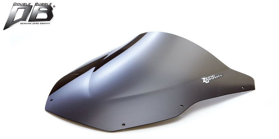 Ветровое стекло Zero Gravity 16-272-02 Double Bubble для мотоциклов Kawasaki ZX-12R 00-01, затемненное