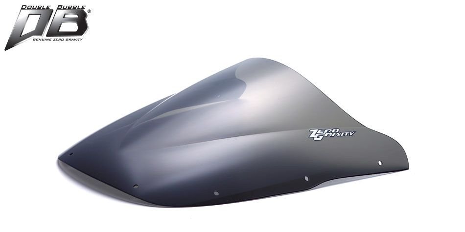 Ветровое стекло Zero Gravity 16-242-02 Double Bubble для мотоциклов Kawasaki ZX-6R 95-97, затемненное