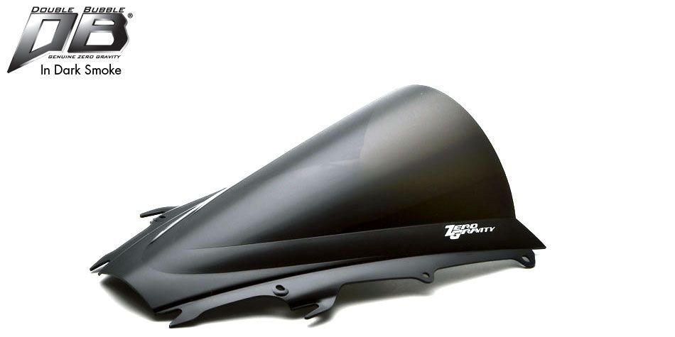 Ветровое стекло Zero Gravity 16-912-19 Double Bubble для мотоциклов Triumph Daytona 675 09-12, черное