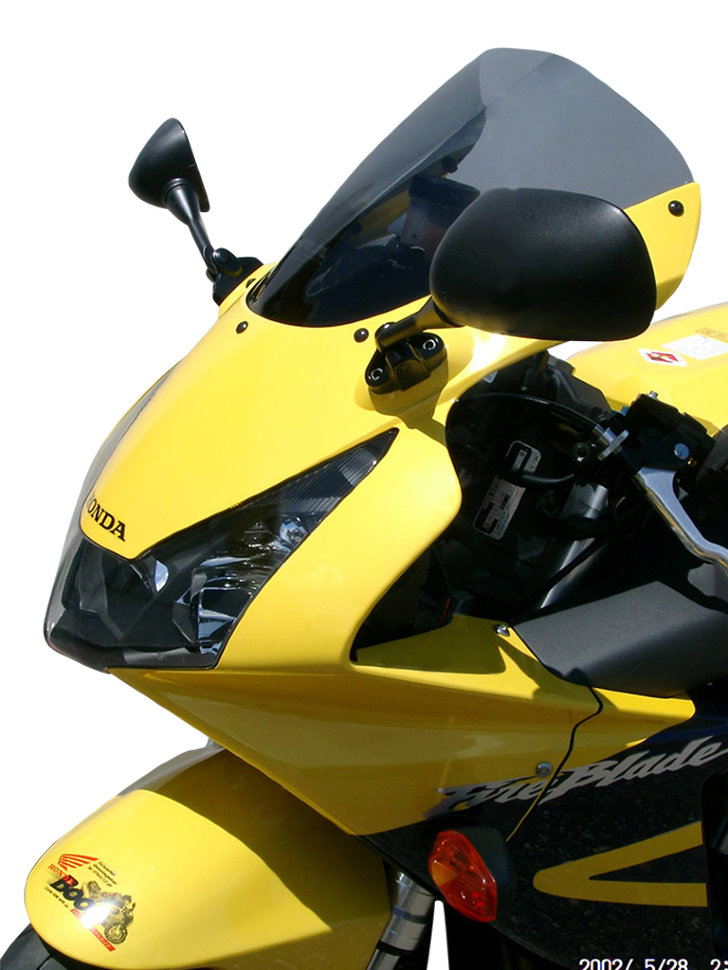 MRA Ветровое стекло для CBR954RR (SC50) 2002-2003 Racing R, цвет Серый