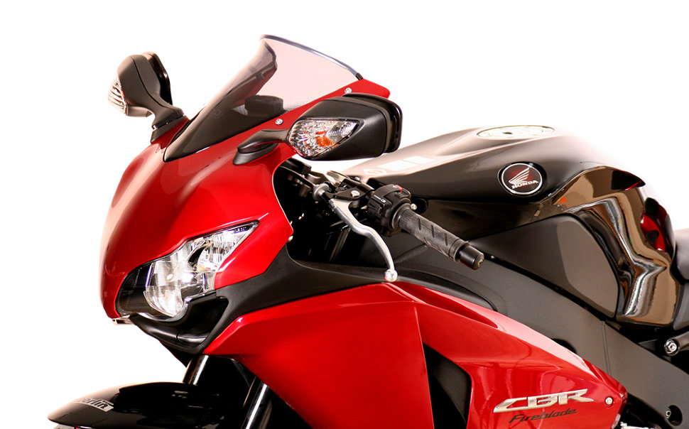MRA Ветровое стекло для CBR1000RR (SC59) 2008-2011 Spoiler S, цвет Серый