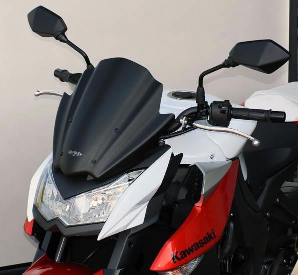 MRA Ветровое стекло для Z1000 (ZRT00D) 2010-2013 Racing R, цвет Серый
