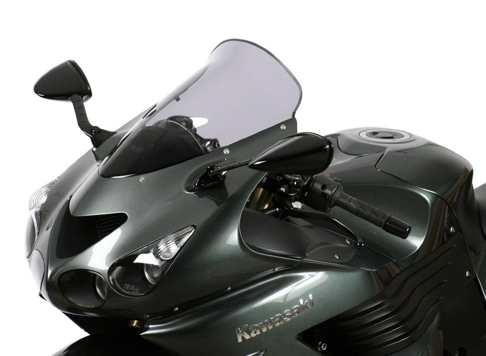 MRA Ветровое стекло для ZZ-R1400 (ZX-14 Ninja) 2006-2014 Touring T, цвет Серый
