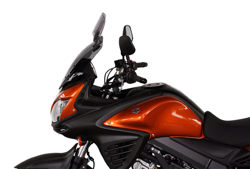 MRA Ветровое стекло для DL650 V-Strom 2011-2015 X-Creen-Touring XCT, цвет Серый