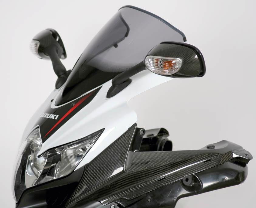 MRA Ветровое стекло для GSX-R600 / GSX-R750 2008-2010 Racing R, цвет Черный