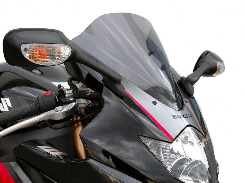 MRA Ветровое стекло для GSX-R1000 (WVB6) 2005-2006 Racing R, цвет Серый