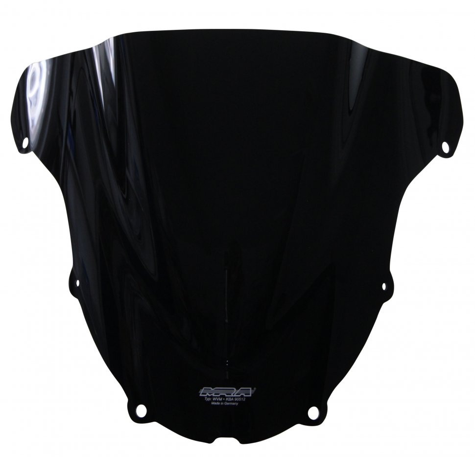 MRA Ветровое стекло для ZX-6R Ninja (636) 2003-2004 Racing R, цвет Черный