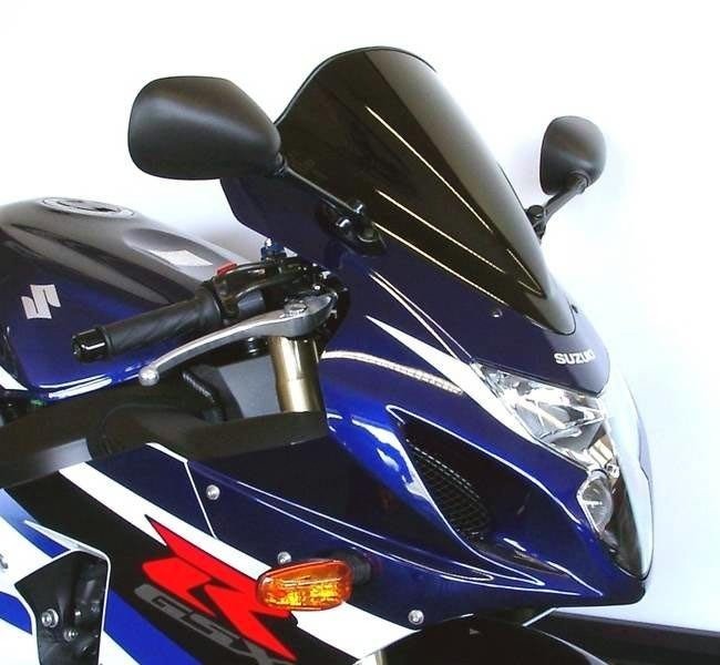 MRA Ветровое стекло для GSX-R600 / GSX-R750 2004-2005 Racing R, цвет Серый