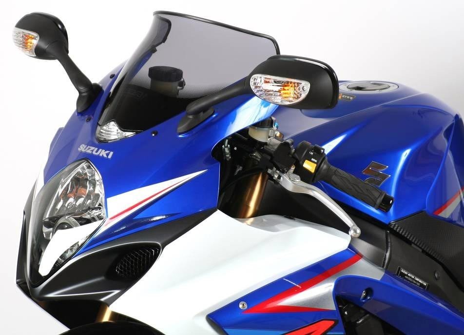 MRA Ветровое стекло для GSX-R1000 (WVB6) 2005-2006 Spoiler S, цвет Серый