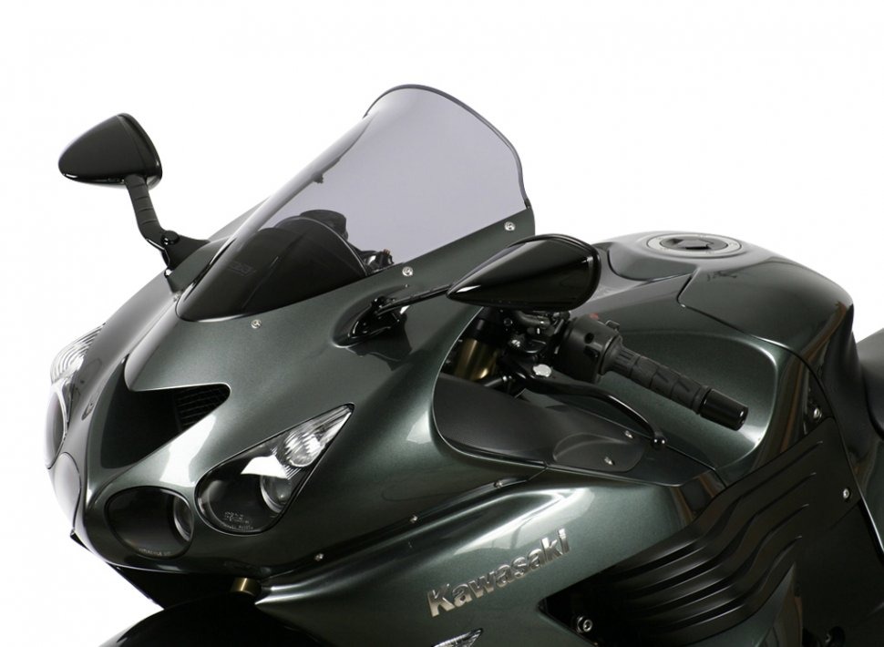 MRA Ветровое стекло для ZZ-R1400 (ZX-14 Ninja) 2006-2014 Spoiler S, цвет Черный