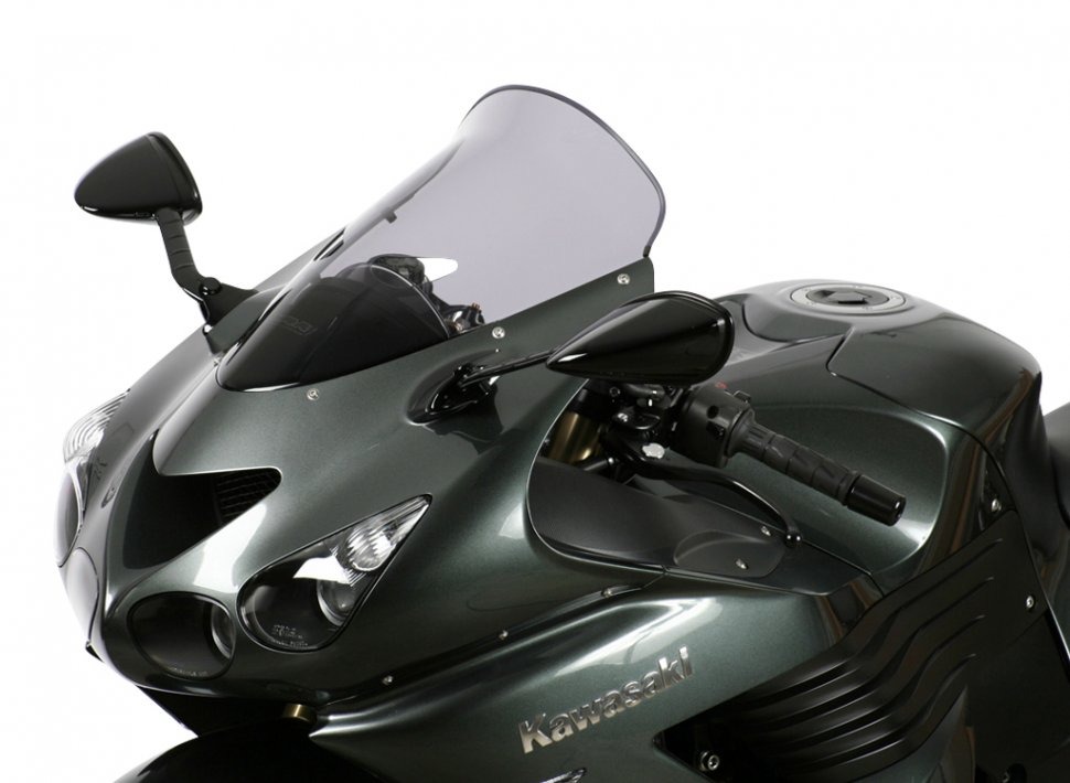 MRA Ветровое стекло для ZZ-R1400 (ZX-14 Ninja) 2006-2014 Touring T, цвет Серый