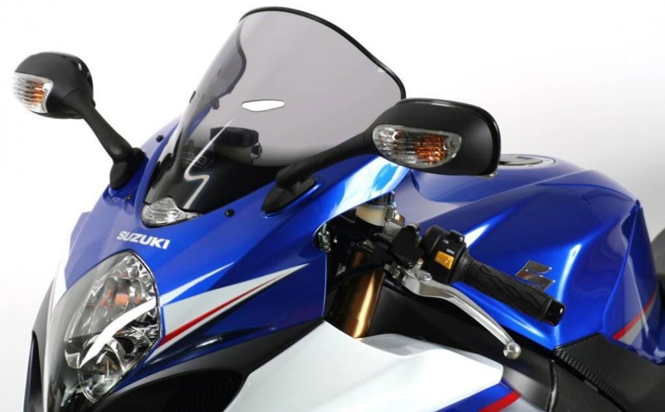 Ветровое стекло для GSX-R1000 (WVCL) 2007-2008 Racing R, Серый