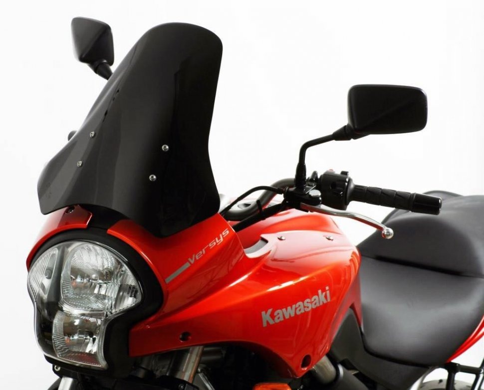 MRA Ветровое стекло для KLE650 Versys 650 (LE650A) 2006-2009 Touring T, цвет Черный