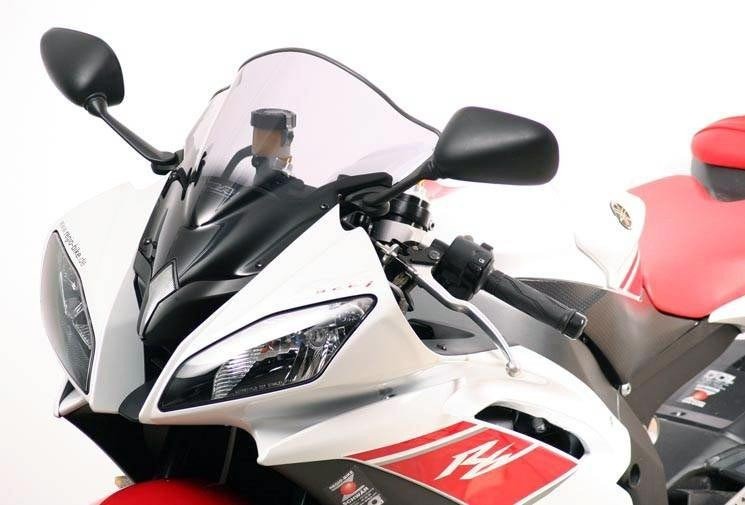 Ветровое стекло для YZF-R6 (RJ15) 2008-2015 Racing R, Черный