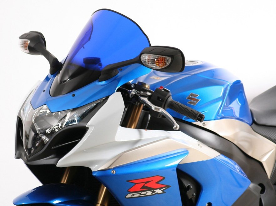 MRA Ветровое стекло для GSX-R1000 (WVCY) 2009-2015 Racing R, цвет Серый