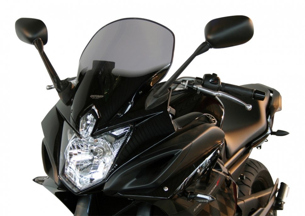 MRA Ветровое стекло для FZ6 R (RJ) / XJ6 Diversion F (RJ) 2009-2014 Touring T, цвет Серый