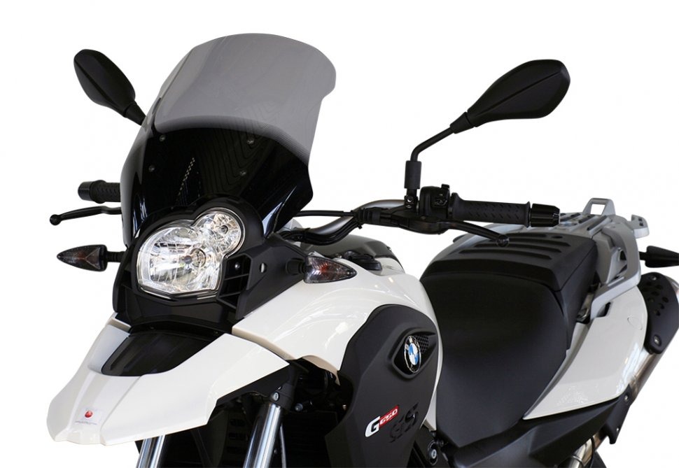 MRA Ветровое стекло для G650GS 2011-2014 Touring T, цвет Серый