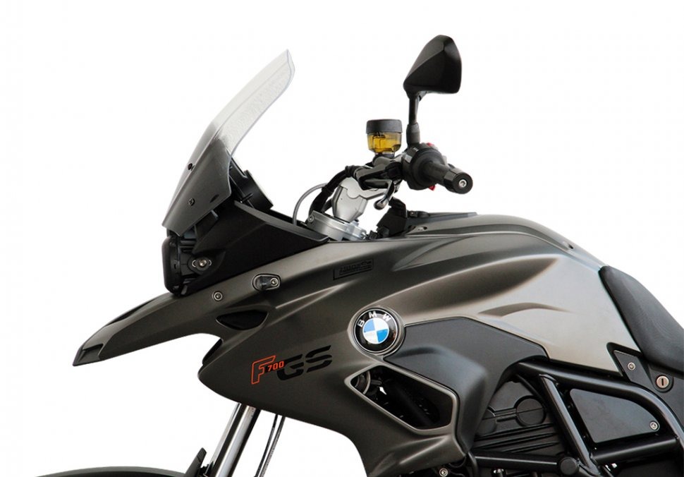 MRA Ветровое стекло для F700GS 2013-2014 Touring T, цвет Серый