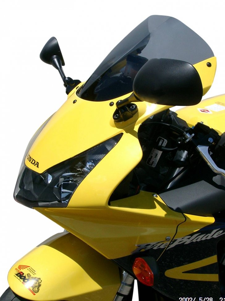 MRA Ветровое стекло для CBR954RR (SC50) 2002-2003 Racing R, цвет Черный