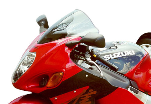MRA Ветровое стекло для GSX-R1300 Hayabusa (WVA1) 1999-2007 Racing R, цвет Серый