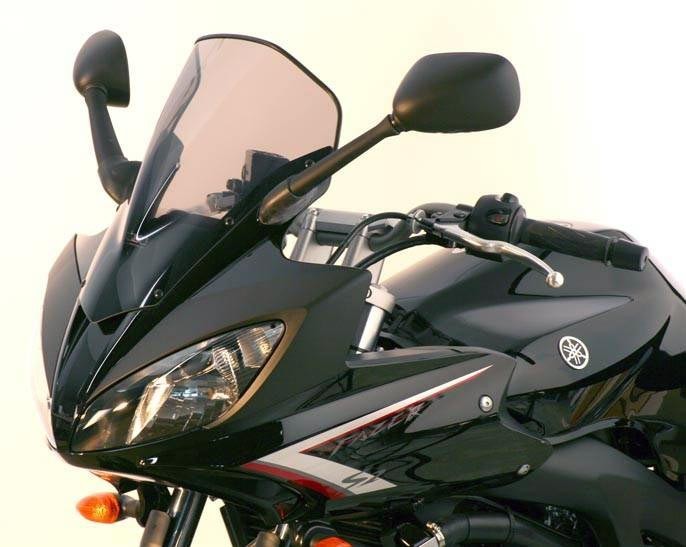 Ветровое стекло для FZ6S2 Fazer (RJ14) 2007-2009 Racing R, Серый