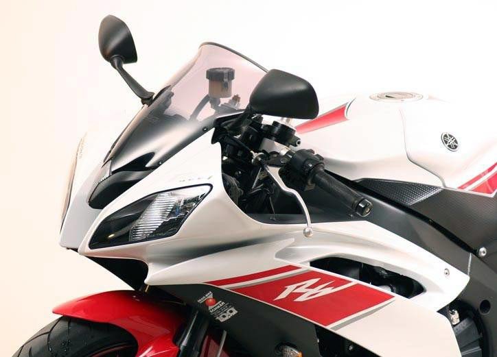 MRA Ветровое стекло для YZF-R6 (RJ15) 2008-2015 Spoiler S, цвет Серый
