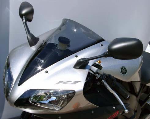 MRA Ветровое стекло для YZF-R1 (RN09) 2002-2003 Spoiler S, цвет Серый