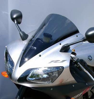 MRA Ветровое стекло для YZF-R1 (RN09) 2002-2003 Racing R, цвет Серый