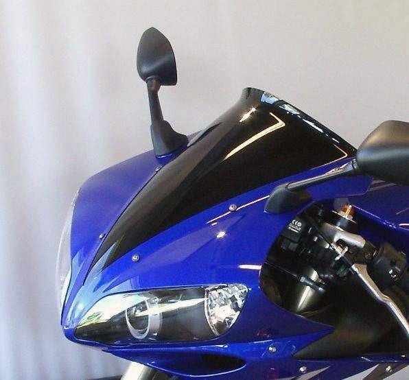 MRA Ветровое стекло для YZF-R1 (RN12) 2004-2006 Spoiler S, цвет Серый