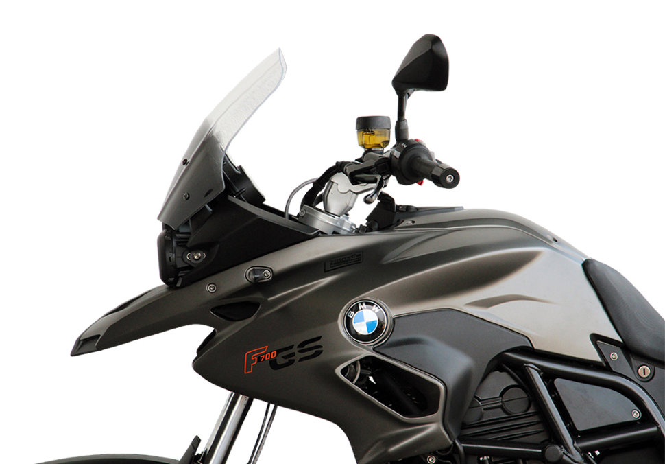MRA Ветровое стекло для F700GS 2013-2014 Touring T, цвет Серый