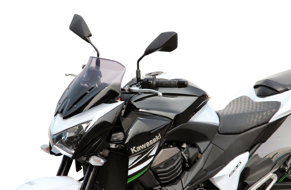 MRA Ветровое стекло для Z800 2012-2015 Spoiler S, цвет Серый