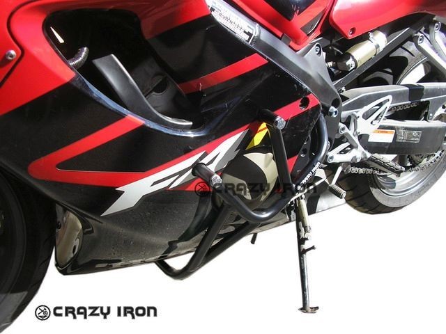 Crazy Iron Дуги для CBR600F4 (клетка) 2000-2006 + слайдеры на дуги