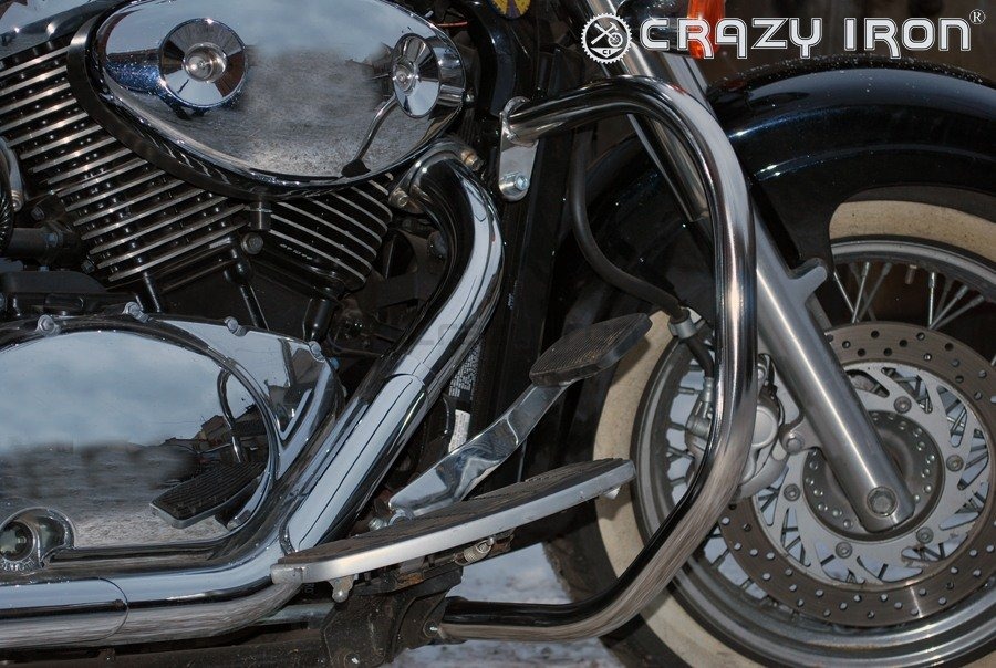Crazy Iron Чопперные дуги SUZUKI VL800 / VZ800 (C50, C50T, M50, C800, M800) черный матовый
