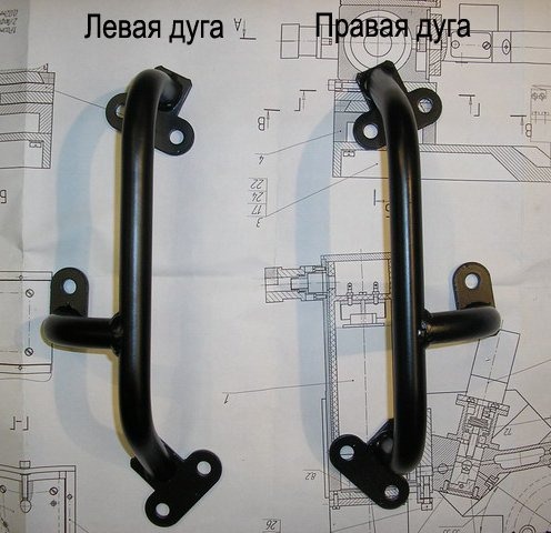 Crazy Iron 30702 Дуги для Yamaha FZS1000 Fazer FZ-1 2001-2005