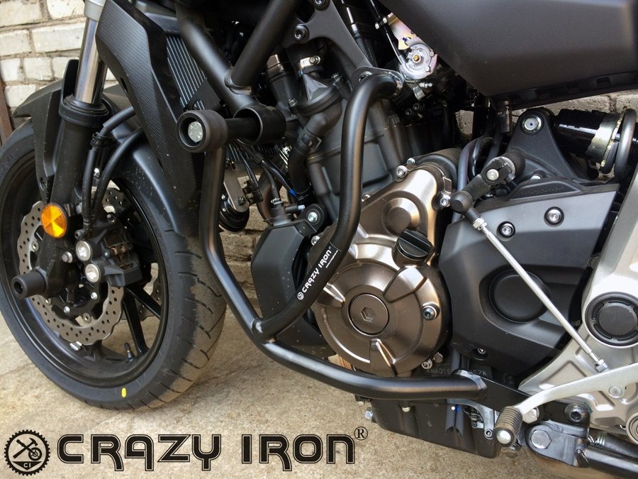 Crazy Iron Дуги для Yamaha MT-07 2014- + слайдеры на дуги