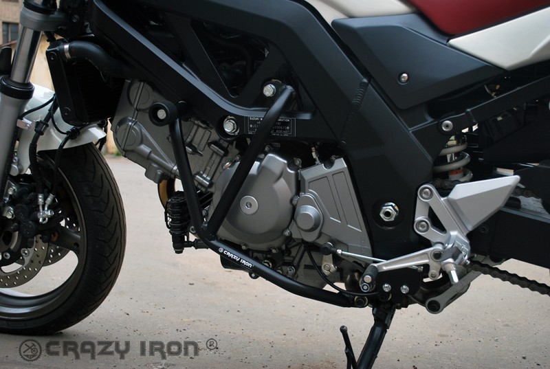 Crazy Iron Дуги для Suzuki SV650 + Слайдеры на дуги 2003-2007